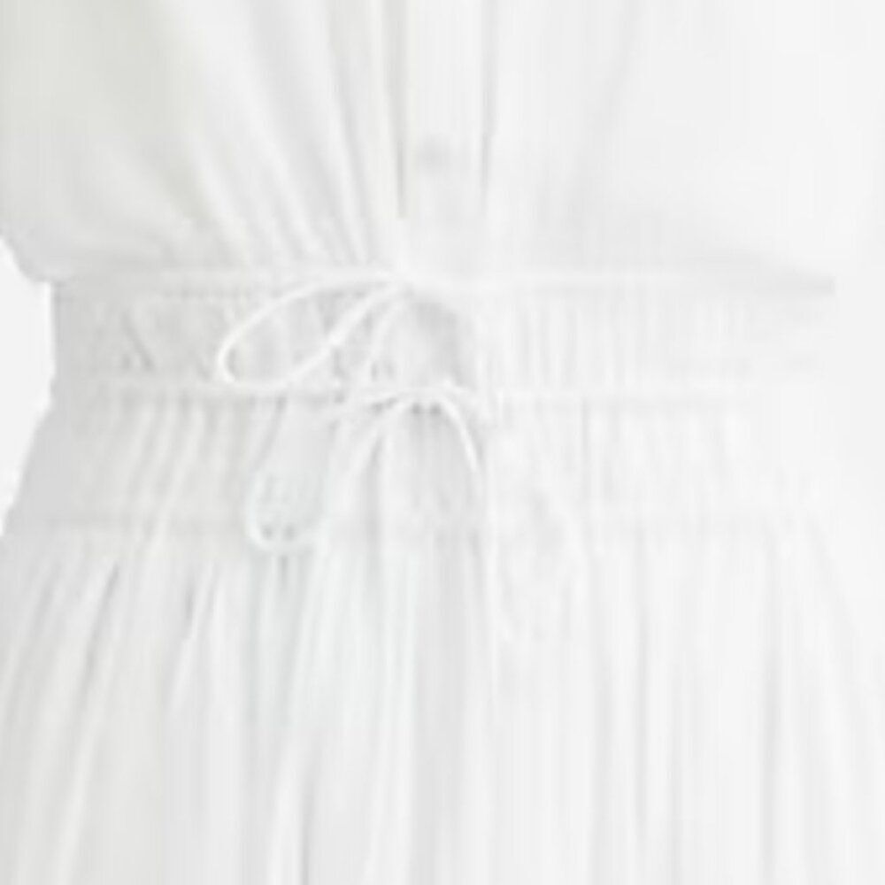 J. Crew White Midi Shirt Dress - Picture 5 of 11